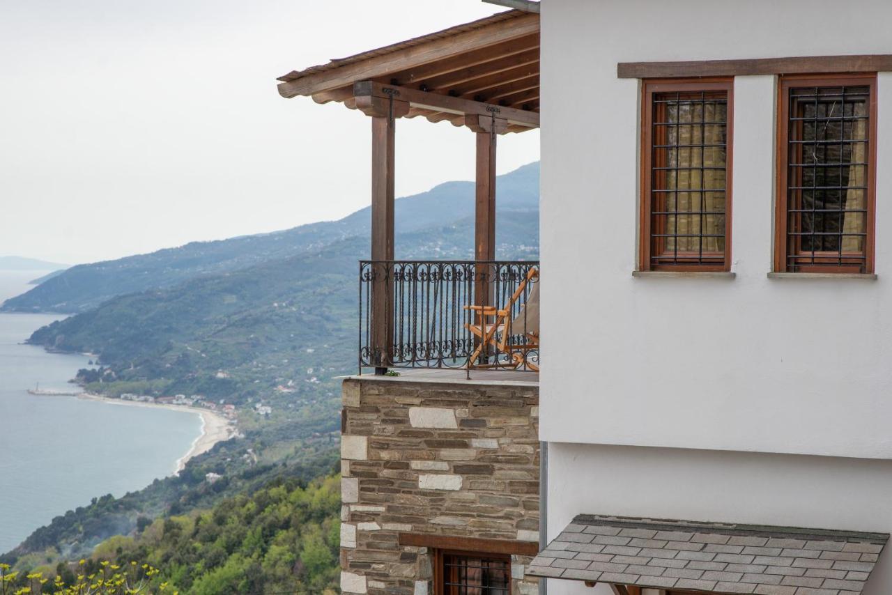 Notas Pelion Seaview Villa زاغورا المظهر الخارجي الصورة